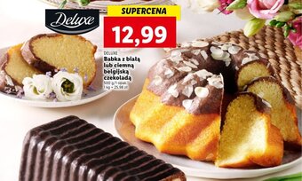 Lidl Deluxe Babka z białą lub ciemną belgijską czekoladą 500g oferta