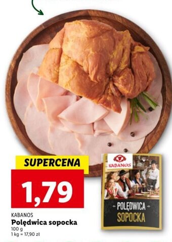 Lidl Kabanos Polędwica sopocka 100g oferta