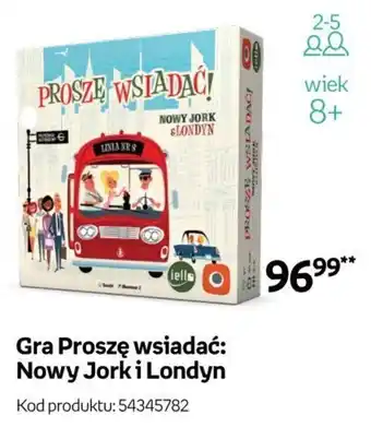 Empik Proszę wsiadać: Nowy Jork i Londyn oferta