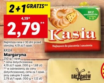 Lidl Kasia margaryna 250g oferta