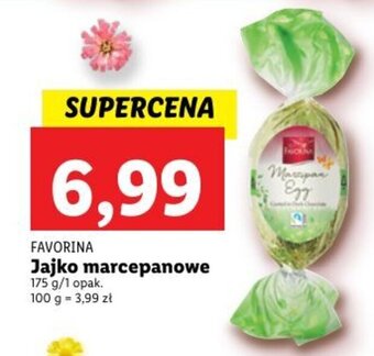 Lidl Favorina jajko marcepanowe 175g oferta
