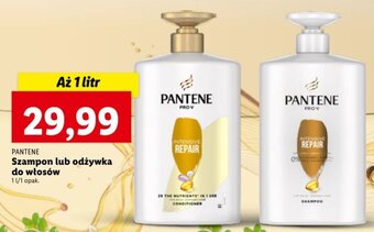 Lidl Pantene Szampon lub odżywka do włosów 1l oferta