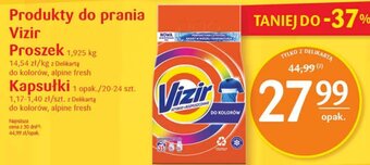Delikatesy Centrum Vizir Proszek do prania 1,925kg oferta