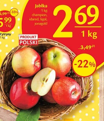 Delikatesy Centrum Jabłka 1kg oferta