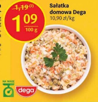 Delikatesy Centrum Dega Sałatka domowa 100g oferta