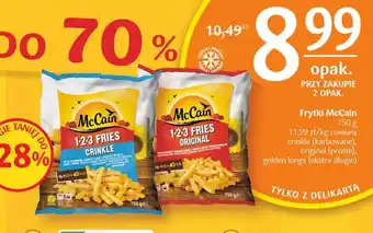 Delikatesy Centrum McCain Frytki 750g oferta