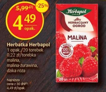 Delikatesy Centrum Herbapol Herbatka 20 torebek oferta