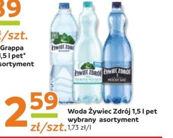 Gama Żywiec Zdrój Woda 1,5l oferta
