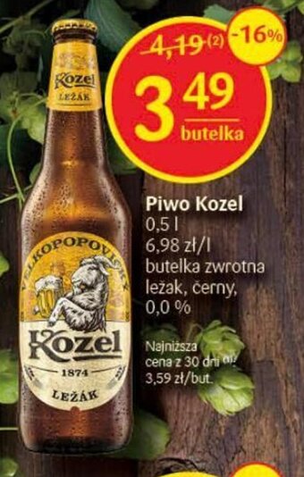 Delikatesy Centrum Kozel Piwo 0,5l oferta
