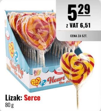 Eurocash Lizak serce 80g oferta