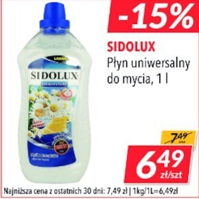 Sidolux uniwersalny płyn do mycia mydło marsylskie 1 l