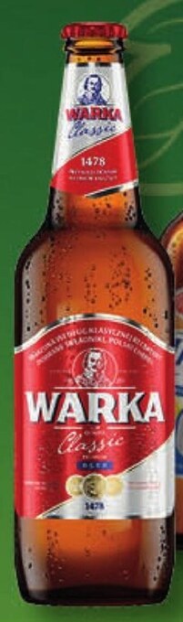 Warka classic piwo jasne 500 ml