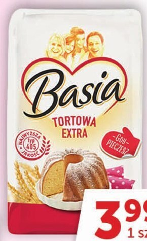 Groszek Basia mąka tortowa extra pszenna typ 405 1 kg oferta