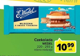 Carrefour Express Czekolada mleczna o smaku tiramisu e. wedel oferta