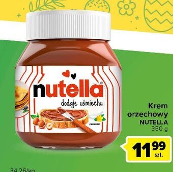 Carrefour Express Krem czekoladowo-orzechowy nutella oferta