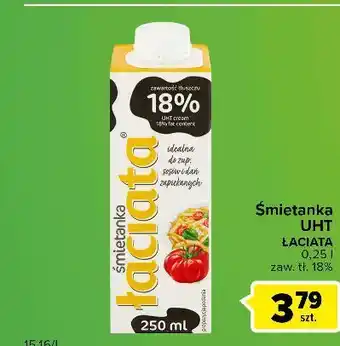 Carrefour Express Śmietanka 18 % łaciata oferta