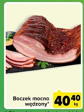 Carrefour Express Boczek mocno wędzony oferta