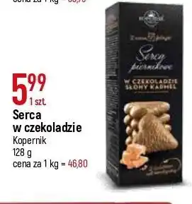 E.Leclerc Serca piernikowe w czekoladzie słony karmel kopernik oferta