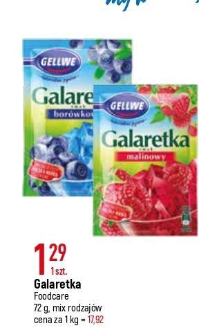 E.Leclerc Galaretka malinowa gellwe oferta