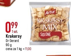 E.Leclerc Krakersy solone mix artur oferta