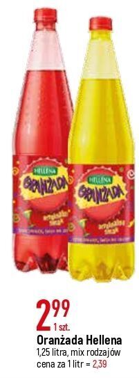 E.Leclerc Oranżada czerwona hellena oferta