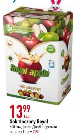 E.Leclerc Sok jabłkowy royal apple oferta