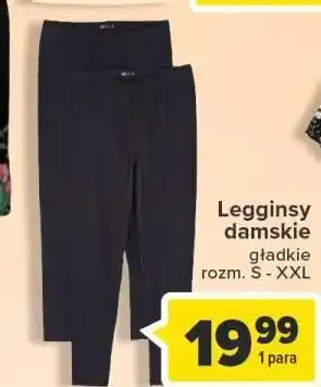 Carrefour Legginsy damskie s-xxl oferta