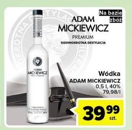 Carrefour Wódka adam mickiewicz oferta