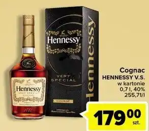 Carrefour Cognac karton hennessy very special oferta