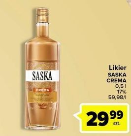 Carrefour Wódka saska crema oferta