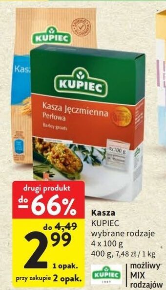 Intermarche Kasza jęczmienna perłowa kupiec oferta