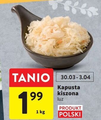 Intermarche Kapusta kiszona oferta