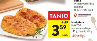 Intermarche Mini pizza maxtop oferta