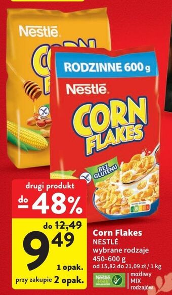 Intermarche Płatki śniadaniowe corn flakes (nestle) oferta