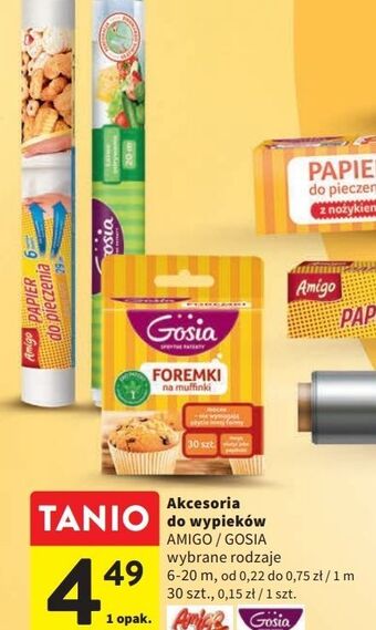 Intermarche Papier do pieczenia 6m amigo oferta