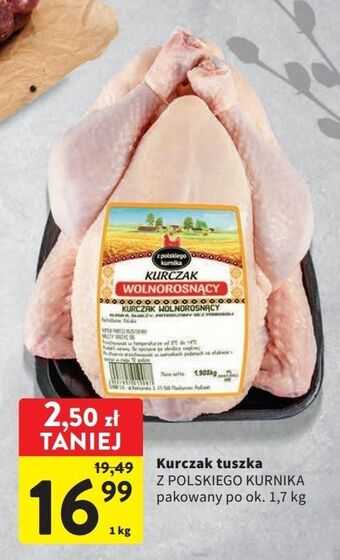 Intermarche Kurczak tuszka z polskiego kurnika oferta