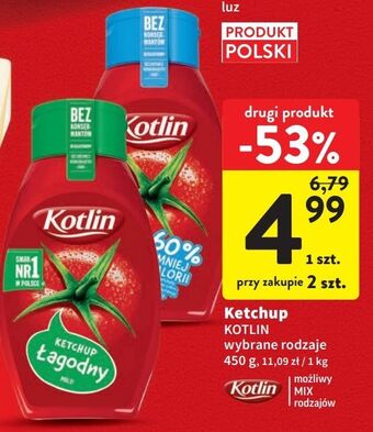 Intermarche Ketchup łagodny kotlin oferta