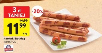 Intermarche Parówki hot dog indykpol oferta