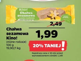 Netto Chałwa sezamowa waniliowa oferta