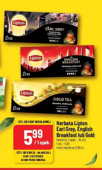 ALDI Herbata english breakfast oferta