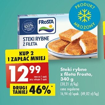 Biedronka Steki rybne z fileta oferta