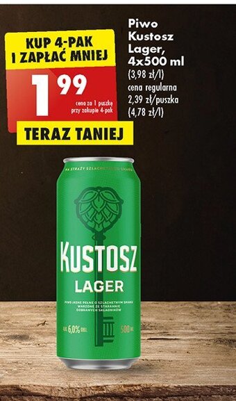 Biedronka Piwo oferta