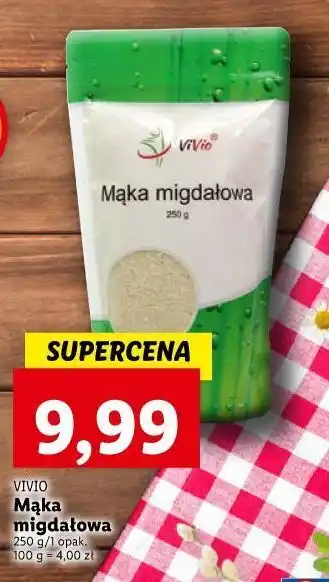 Lidl Mąka migdałowa vivio oferta