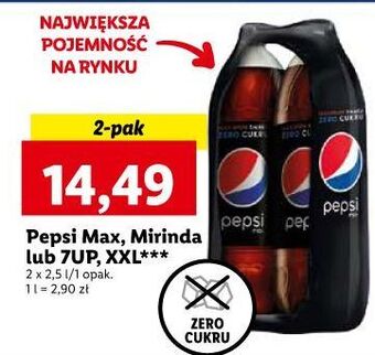 Lidl Napój orange mirinda oferta