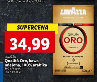 Lidl Kawa lavazza qualita oro oferta