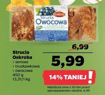Netto Strucla truskawkowa oskroba oferta