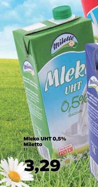 Netto Mleko 0.5 % miletto oferta