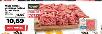 Netto Mięso mielone wieprzowo-wołowe sztuka mięsa netto oferta