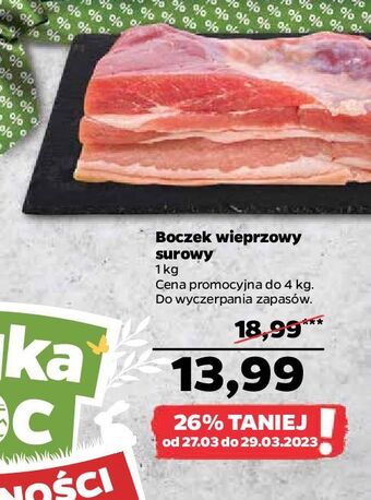 Netto Boczek wieprzowy oferta