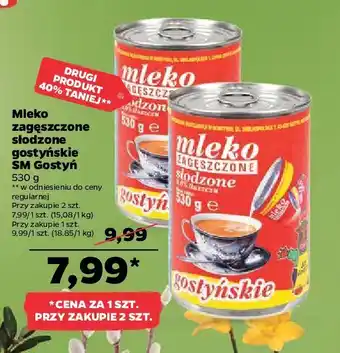 Netto Mleko zagęszczone słodzone gostyń oferta